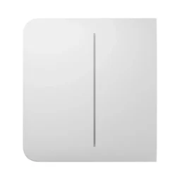 Ajax SideButton (2-gang) for LightSwitch white Бічна кнопка для двоклавішного вимикача