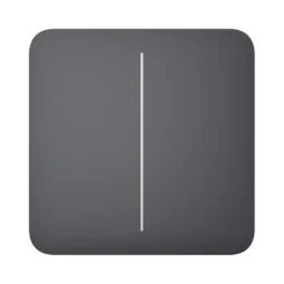 Ajax SoloButton (2-gang) [55] graphite кнопка Кнопка двоклавішного вимикача