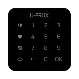 U-Prox Keypad G1 Black Бездротова сенсорна клавіатура для однієї групи
