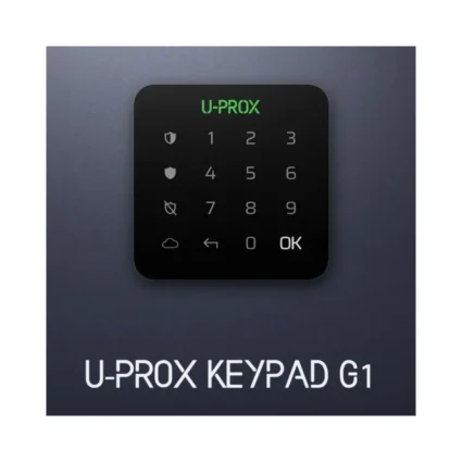 U-Prox Keypad G1 Black Бездротова сенсорна клавіатура для однієї групи