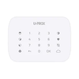 U-Prox Keypad G4 White Бездротова сенсорна клавіатура для чотирьох груп