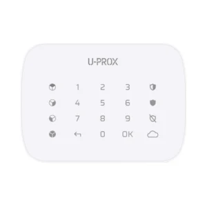 U-Prox Keypad G4 White Бездротова сенсорна клавіатура для чотирьох груп