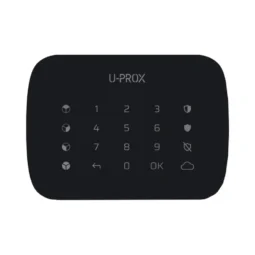 U-Prox Keypad G4 Black Бездротова сенсорна клавіатура для чотирьох груп