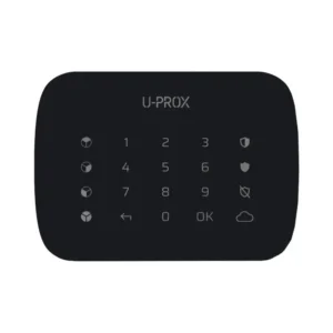 U-Prox Keypad G4 Black Бездротова сенсорна клавіатура для чотирьох груп