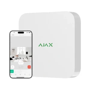 Ajax NVR (16ch) (8EU) white Мережевий відеореєстратор
