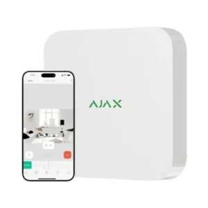 Ajax NVR (8ch) (8EU) white Мережевий відеореєстратор