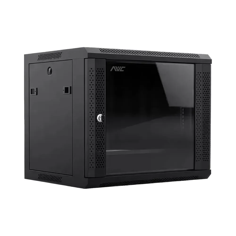 000019592_1_4 Комутаційна шафа NVC-9U/600x450x500 Black