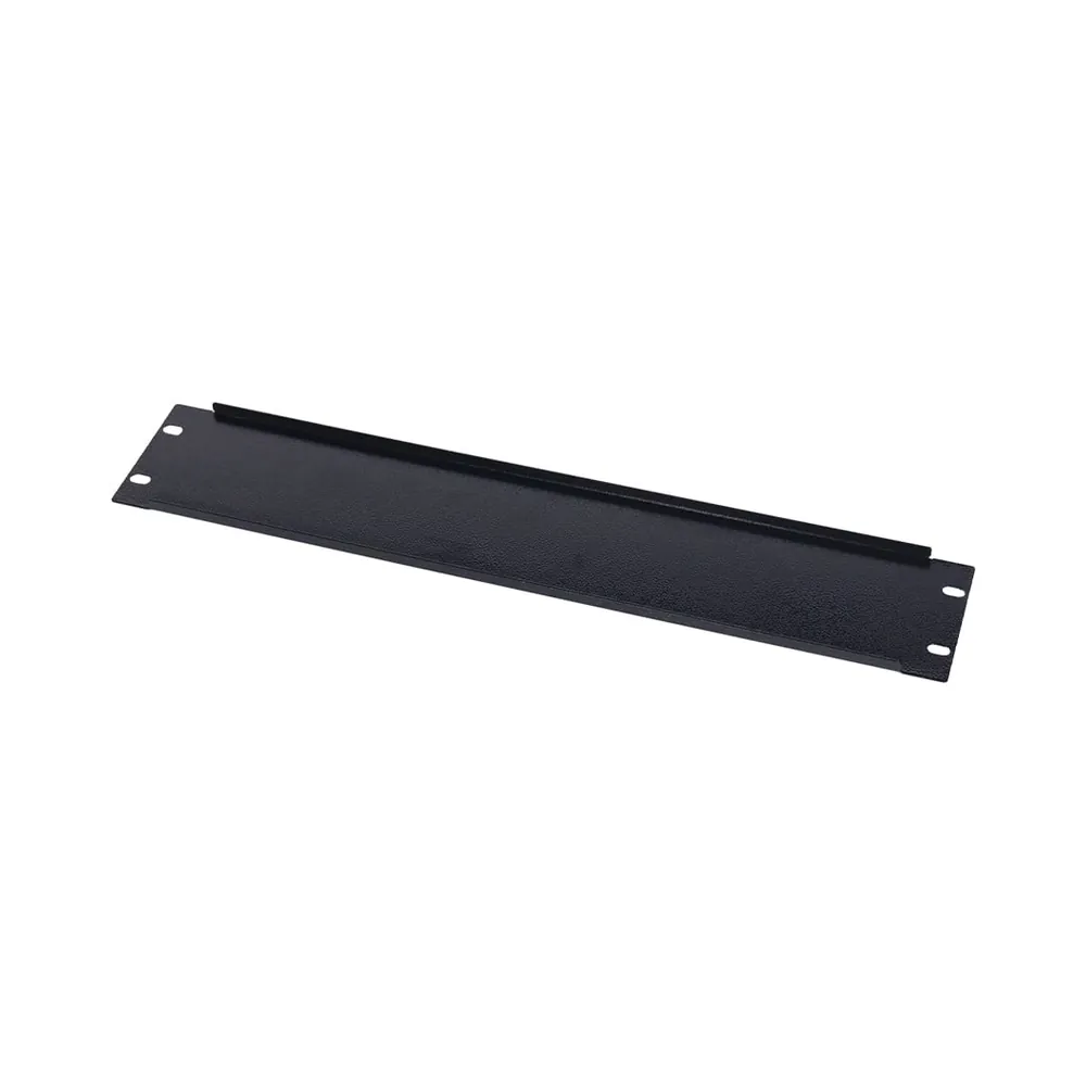 000019603_1_5 Панель/заглушка NVC-BP/2U Black для комутаційної шафи 19"