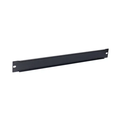 Панель/заглушка NVC-BP/1U Black для комутаційної шафи 19"