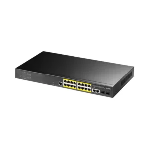 PoE-комутатор 21-портовий керований L2 Cudy GS2018PS2-200W гігабітний з 16 портами PoE, 200W