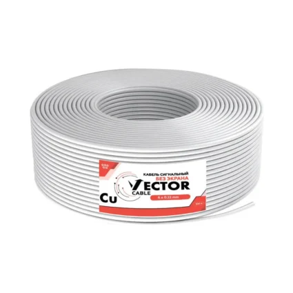 Кабель сигнальний Vector 6х0.22 Cu 100m