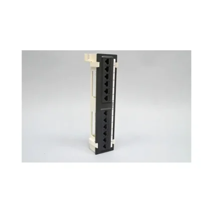 Патч-панель настінна 12xRJ-45 UTP, кат. 6, dual type
