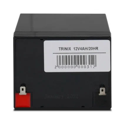 Trinix 12V4Ah/20Hr AGM Акумуляторна батарея 12В 4Аг свинцево-кислотна