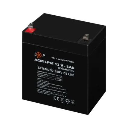 Акумулятор AGM LPM 12V - 5 Ah
