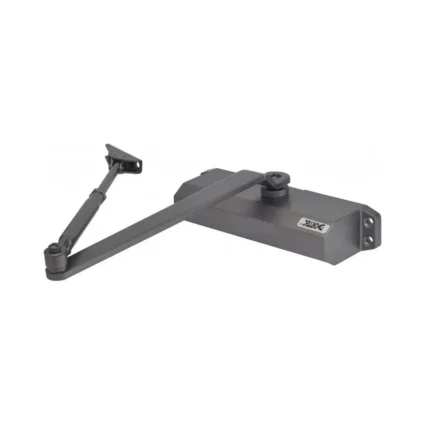 Дверний доводчик Dortec DT-64H Graphite з фіксацією дверей у відчиненому положенні