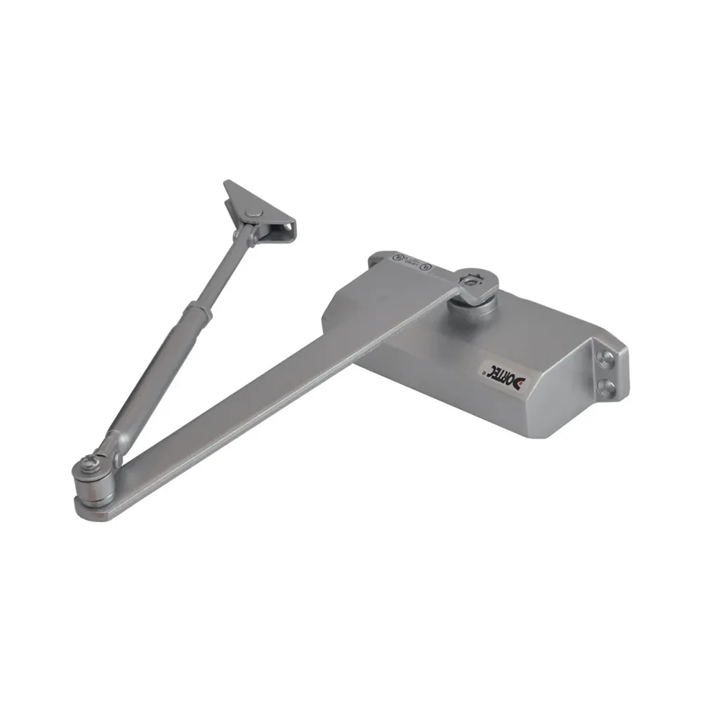 000003135_1_34 Дверний доводчик Dortec DT-64H Silver з фіксацією дверей у відчиненому положенні