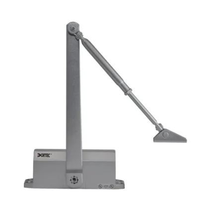 Дверний доводчик Dortec DT-64H Silver з фіксацією дверей у відчиненому положенні