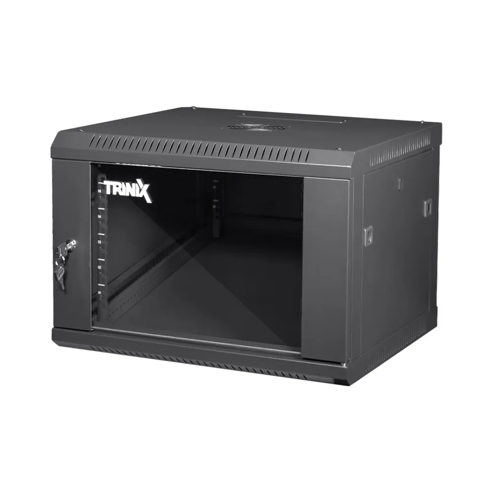 000019697_1_6 Комутаційна шафа Trinix TRX-6U/600x600x370 Black