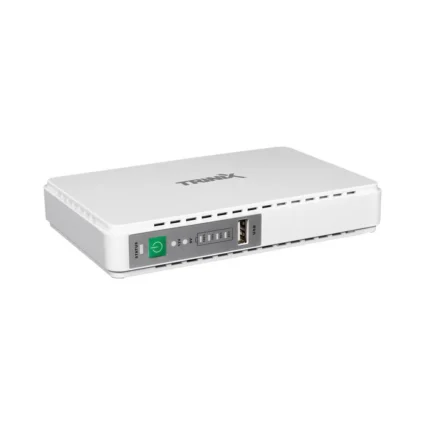 Джерело безперебійного живлення DC UPS Trinix TRX-MUPS-1748 PoE (10000mAh) 5V/9V/12V/24V/48V/PoE 1Gbps, Li-ion 4*2.5Ah, для роутера і медіаконвертера