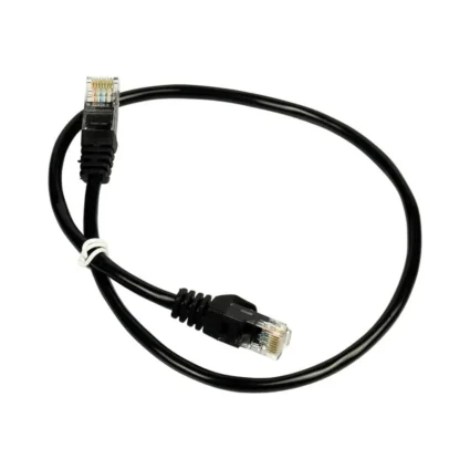 Патч-корд мережевий Trinix UTP, RJ-45, CAT.5 0.5m Black