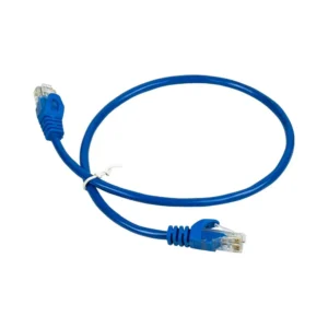 Патч-корд мережевий Trinix UTP, RJ-45, CAT.5 0.3m Blue