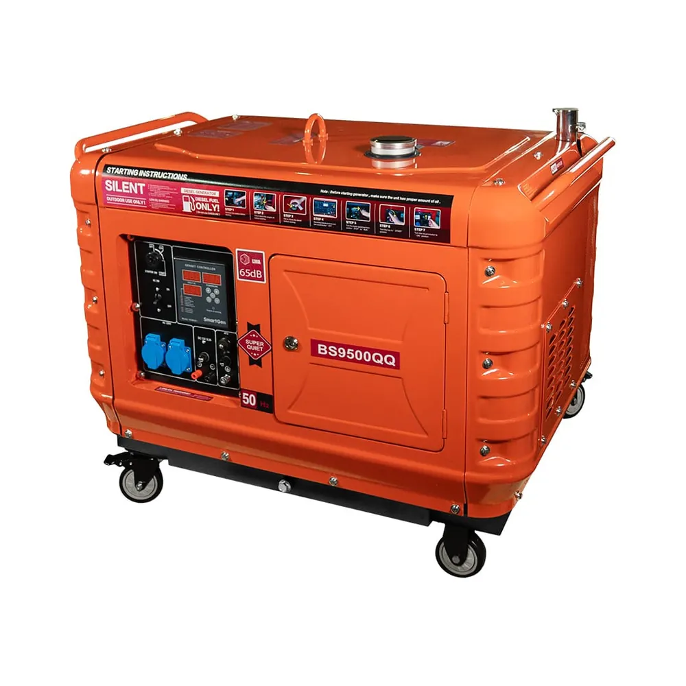 000020989_1_12 Генератор дизельний однофазний 5.5 кВт Bison BS9500QQ