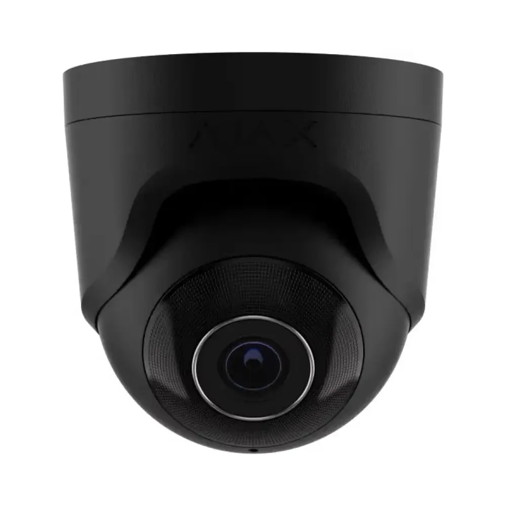 Ajax TurretCam (8EU) ASP black 5МП (4мм) Відеокамера Ajax 99-00017166 Ajax TurretCam (8EU) ASP black 5МП (4мм) Відеокамера