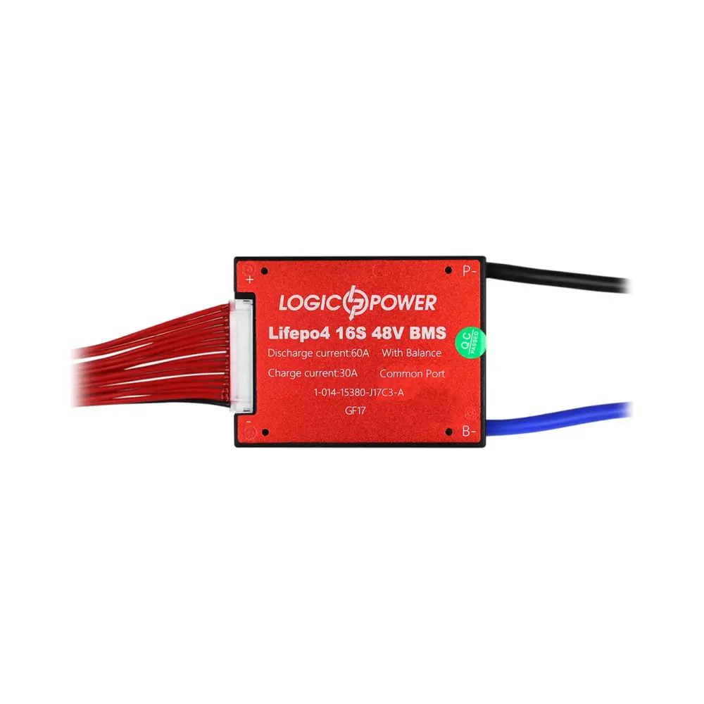 15068_1 BMS плата LP LiFePO4 48V 16S Dis 60A Ch 30A