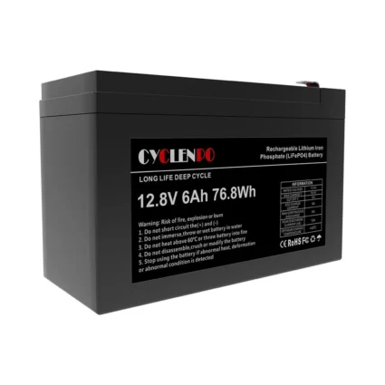 Акумуляторна батарея літій-залізо-фосфатна 12.8В 6Аг Cyclen 12.8V 6AH LiFePo4