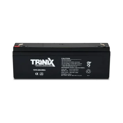 Акумуляторна батарея 12В 2.2Аг Trinix 12V2.2Ah/20Hr AGM свинцево-кислотна