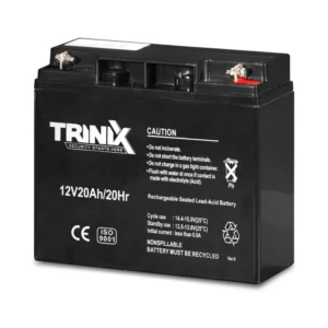 Акумуляторна батарея 12В 20Аг Trinix 12V20Ah/20Hr Super Charge AGM свинцево-кислотна