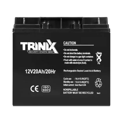 Акумуляторна батарея 12В 20Аг Trinix 12V20Ah/20Hr Super Charge AGM свинцево-кислотна