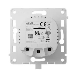 Ajax LightCore (Dimmer) [55] (8EU) ASP white Бездротовий розумний сенсорний димерний вимикач світла
