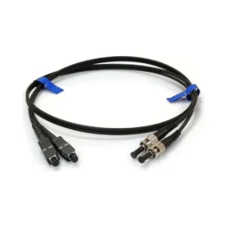 Патчкорд ST/UPC-SC/UPC MM (G50-OM3) 15м чорний Duplex