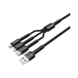 Кабель (шнур) LogicPower 3 в 1 USB 3.0 to Type-C/Lightning/Micro-USB 1м (C20CM)