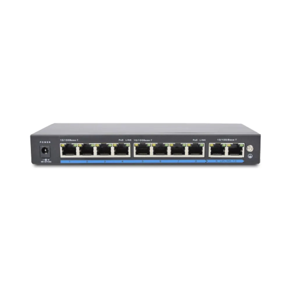 kommutator-poe-1010-8p-250m-118222 Комутатор PoE-1010-8P/250m