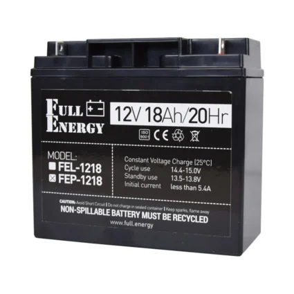 Акумулятор 12В 18А·год для ДБЖ Full Energy FEP-1218