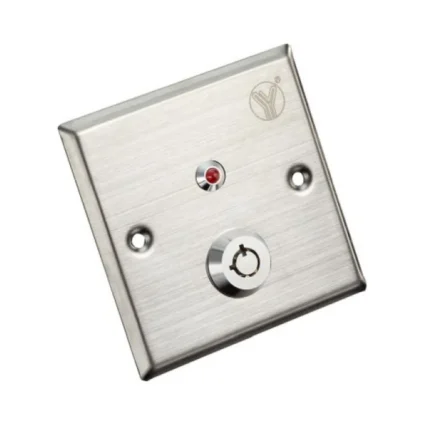 Кнопка виходу з ключем Yli Electronic YKS-850LM для системи контролю доступу