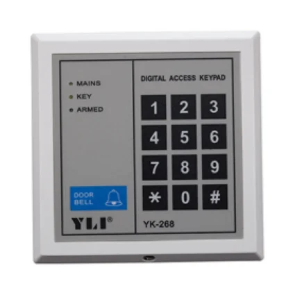 Кодова клавіатура Yli Electronic YK-268 з сенсорними кнопками