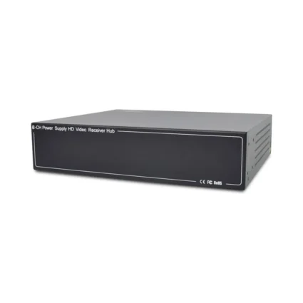 Активний 8-канальний приймач ATIS AL-1208 UHD відеосигналу і живлення через UTP