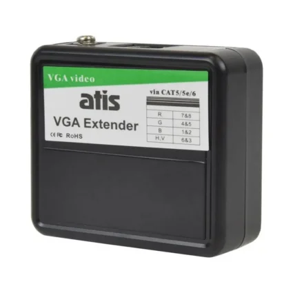 Пасивний приймач-передавач ATIS VGA Extender VGA-відео і RJ45