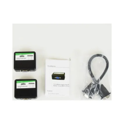 Пасивний приймач-передавач ATIS VGA Extender VGA-відео і RJ45