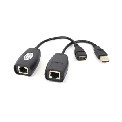 Пасивний приймач-передавач ATIS USB to RJ45 на 45 м