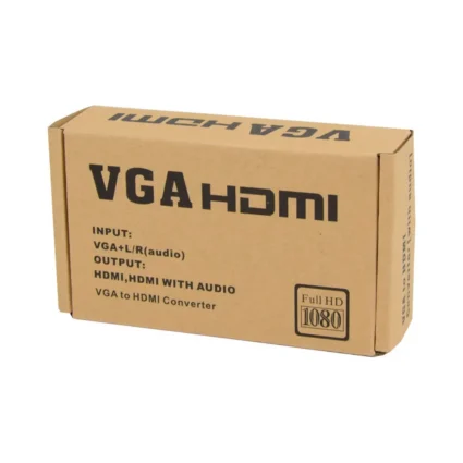 Конвертер відеосигналу ATIS VGA-HDMI-C з кабелями