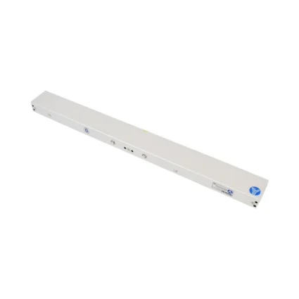 Електромагнітний замок для двостулкових дверей Yli Electronic YM-280ND(LED)-DS зі світловою індикацією, датчиком стану замка і дверей для системи контролю доступу