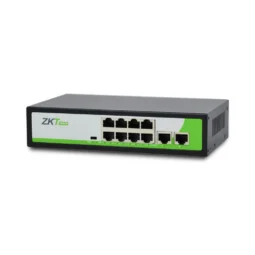 PoE-комутатор ZKTeco ZK-PoE82N-120W з 8 портами PoE