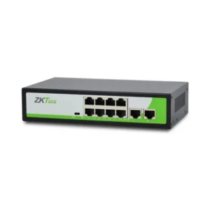 PoE-комутатор ZKTeco ZK-PoE82N-120W з 8 портами PoE