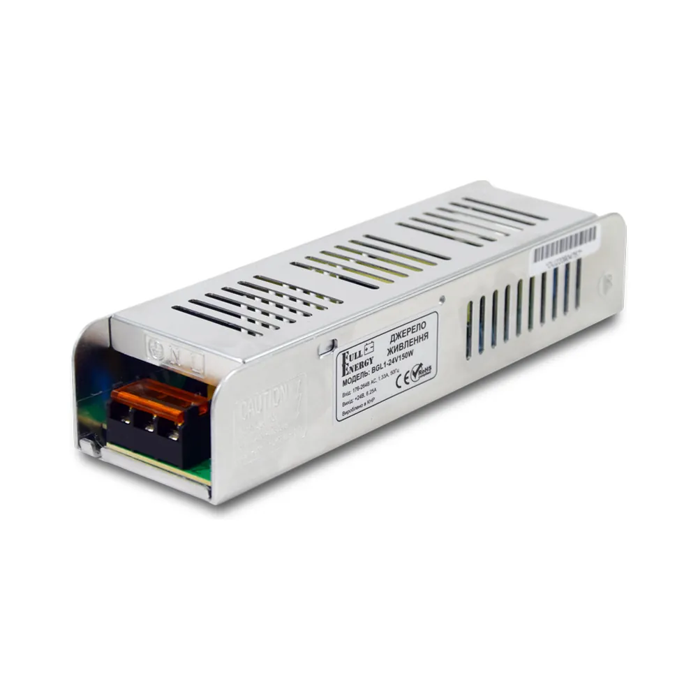 blok-pitaniya-full-energy-bgl1-24v150w-24-v-6-25-a-150-vt-dlya-svetodiodnoy-lenty-1005024 Блок живлення Full Energy BGL1-24V150W 24 В/6.25 А/150 Вт для світлодіодної стрічки