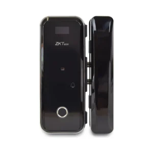 Smart замок ZKTeco GL300W left Wi-Fi для скляних дверей зі сканером відбитку пальця і зчитувачем Mifare