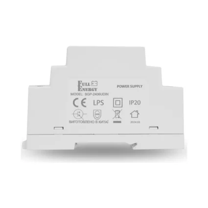 Блок живлення Full Energy BGP-2406UDIN 24 В / 0.63 А для кріплення на DIN рейку